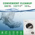 thumbnail image 2 of Gogreen Waterproof Mattress Protector, Stretchable Full Mattress Protector Fit up to 16", Super Soft Mattress Cover Full Size Bed Cooling Mattress Protector, Breathable Bed Cover White, 2 of 15