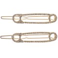 thumbnail image 1 of unbranded 2Ud Clips De Dorados En De Imperdible Para Y Estilo Para Mujer, 1 of 7
