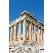 Parthenon at Acropolis Athens, Greece Journal : 150 page lined notebook/diary