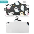 thumbnail image 4 of Yayeee Kids Hooded Towels Toddler Soft Absorbent Beach Bathing Wrap 50" x 23.5", White Halloween Ghost, 4 of 5