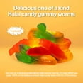thumbnail image 3 of Halal Gummy Worms 5lb Bag - Multi-color Gummy Worms Bulk Candy - Stuffed with Sweet Gummies Candy - Tasty Candy Gummies & Candy Gift for All Occasions, 3 of 5