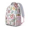 thumbnail image 2 of Rustic Daisy and Wildflowers School Backpack - Durable & Lightweight for Students, 2 of 5