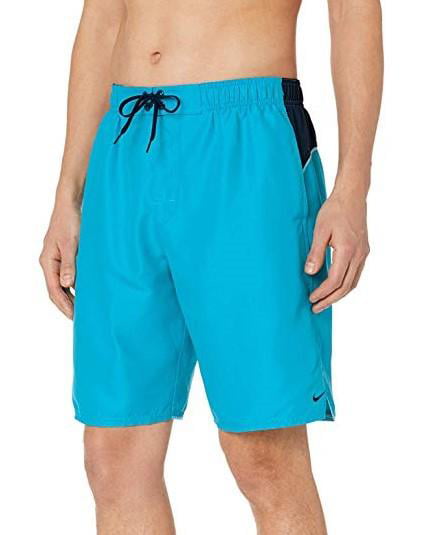Nike Swim Men's Color Surge 9-inch Volley Shorts Light Blue Fury XLarge ...