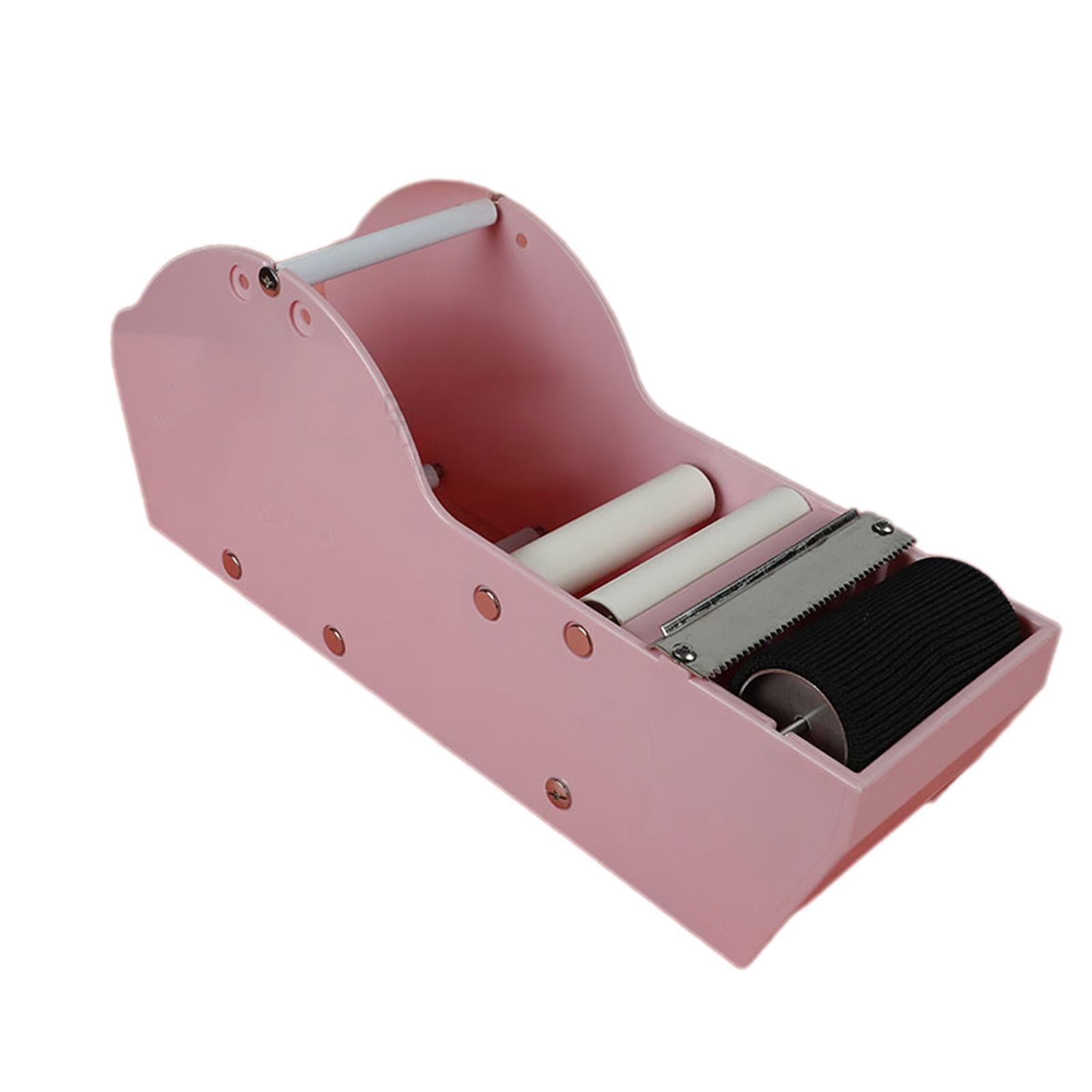 Colaxi Water Activated Tape Dispenser Cutter Gummed Tape Dispenser for Carton Box Sealing Lightweight up to 8.5cm Wide Tape Portable Pink