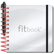 Fitlosophy Fitbook: Fitness Journal and Planner for Workouts, Weight Loss and Exercise, White Single (12-Week)