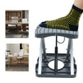 Footrest Foldaway Elevated Foot Stool under Desk Adjustable Height
