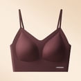 thumbnail image 2 of Bxsruta Women's Wirefree Bras No Underwire Comfort Everyday Bras for Women Seamless Pullover Style Fashion Casual Printing Breathable Soft Stretchy Plus Size Available, 2 of 7