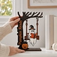 thumbnail image 5 of Cute Wooden Ghost Bookend, Bookshelf – Under $5, 5 of 9