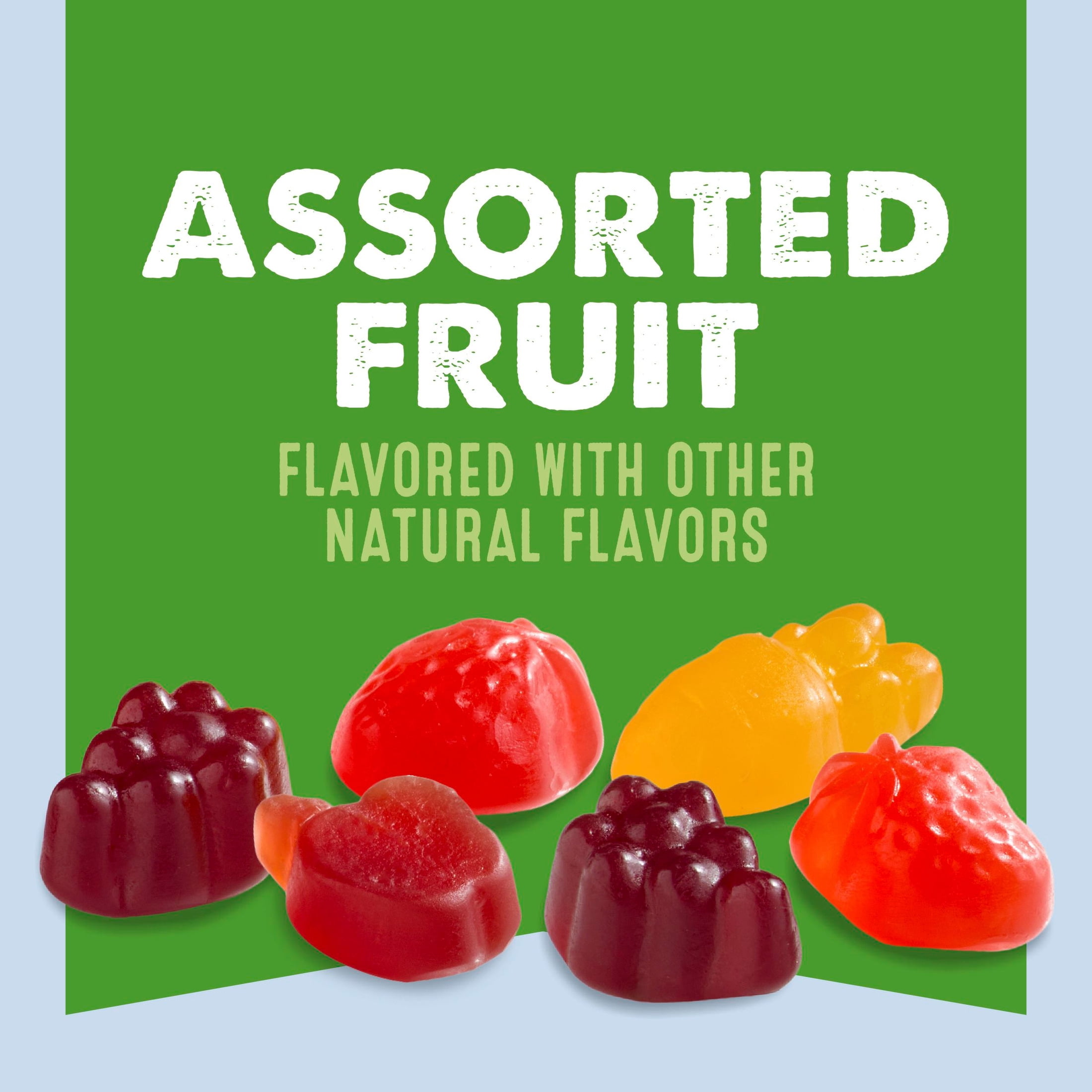 (4 pack) Mott's Fruit Flavored Snacks, Assorted Fruit, Gluten Free Snack, Family Pack, 40 Count, 32 oz