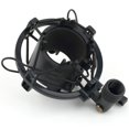 thumbnail image 2 of 2X Soporte Sostenedor Clip de Montaje de Choque de Microfono Carga Soportable 3Kg Universal Soporte de Grabacion de Sonido de Estudio Radio Negro Profesional, 2 of 6