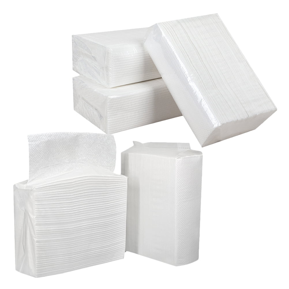 SKISUNO Water Absorbent Paper Towels for Dispenser White Convenient Napkins for Bathroom Use
