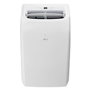 LG New 10,200 BTU 450 Sq Ft Smart Wi-Fi Enabled Portable Air Conditioner with Dehumidifier Function and 12,000 BTU Supplemental Heat, White