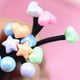 thumbnail image 4 of 100 Piezas de con Acabado Final Que Se Ajustan a Las Pulseras de Soporte de de Cuerda de Lazo para El Cabello, 4 of 7