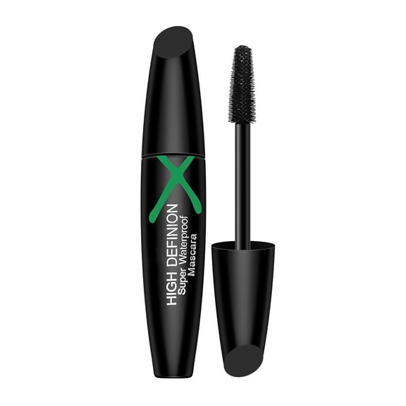 Giftesty Waterproof Voluminous Mascara Thick Curling Long-lasting Non Smudging Eyelash Makeup,Black,10ml