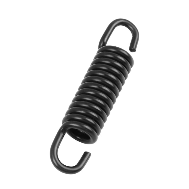 Unique Bargains 8cm Length Motorcycle Moterbike Black Main Bracket Kickstand Return Spring for Jog50