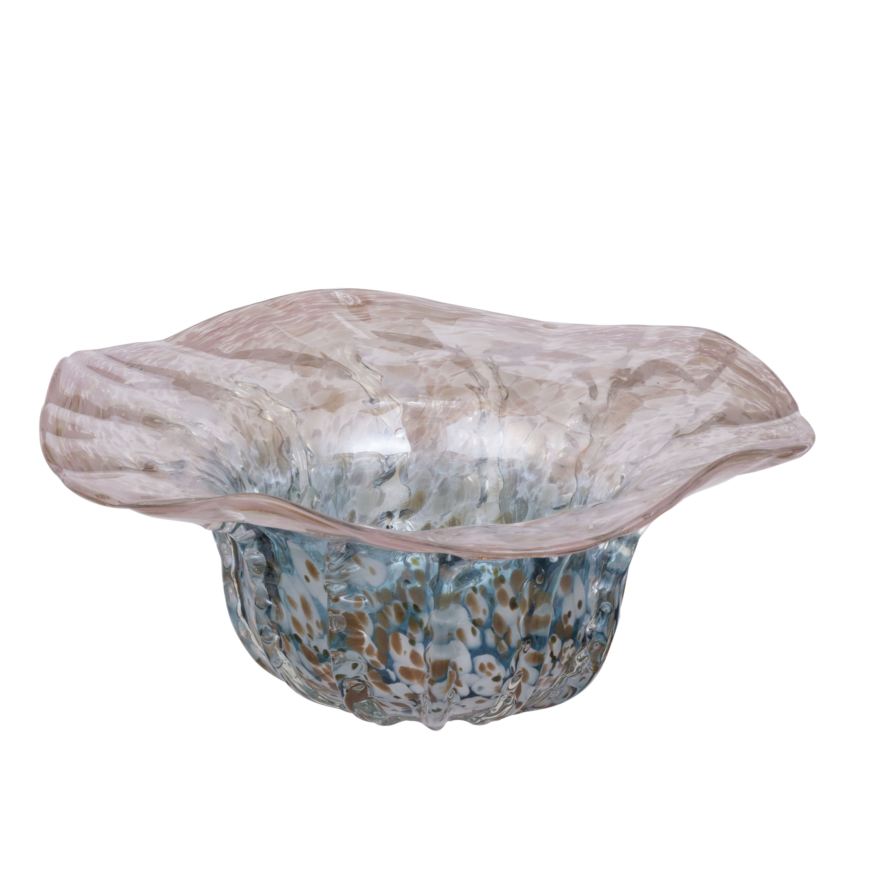 A B Home Decorative Glass Bowl