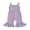 Purple, variant on Cenuakty 6M-4T Toddler Baby Girl Jumpsuit Summer Cute Sleeveless Contrast Color Bow Decor Bell Bottom Waffle Overall Pants