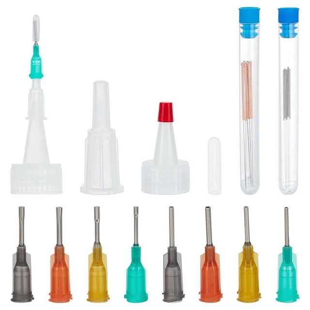 Paquete de 20 Tapas de Aplicador de Precisión Tapas de Botella de Aplicador de Punta de Precisión para Botella de Pintura Acrílica de 2 Onzas Tapa de Precisión