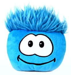 rainbow puffle plush