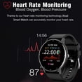 thumbnail image 4 of Smart Watch for Men, Women and Teens Vital Fitness Tracker 2026 All-in-One Fitness Watch | Step Counter, Heart Rate Monitor, Vital Fit Tracker with Instant Notifications, 4 of 9