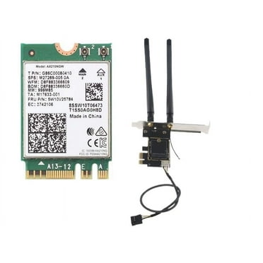 Intel Killer AX1675x, Wi-Fi 6E Adapter, Tri Band, M.2 2230, Bluetooth 5 ...