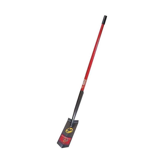 Bully Tools Trench Shovel,4",Long Fiberglass Hand 92720
