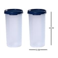 thumbnail image 2 of Juego de contenedores redondos modulares Signoraware, 650 ml, juego de 2, azul mod, 2 of 2