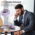 thumbnail image 4 of for iPhone 14 Plus Case with Screen Protector - Slide Camera Cover Phone Case with Ring Stand, Heavy Duty Military Grade Shockproof Rugged Bumper for iPhone 14 Plus Accessories Purple, 4 of 15