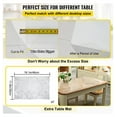 thumbnail image 5 of Clear Table Cover 36 x 60 Inch, 2mm Thick Plastic Table Protector, Waterproof Desk Mat for Kitchen Dining Office Furniture, 5 of 7