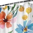 thumbnail image 4 of Waterproof Pioneer Shower Curtain 72x84 Inch Polyester Unique Cute Floral Shower Curtain for Bathroom Hotel Home Decor with 12 Plastic Hooks, 4 of 5