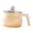 thumbnail image 1 of Sopa de cacerola para cocinar esmalte versátil para la estufa de gas como utensilios de cocina suministros para la de picnic para acampar Amarillo, 1 of 8