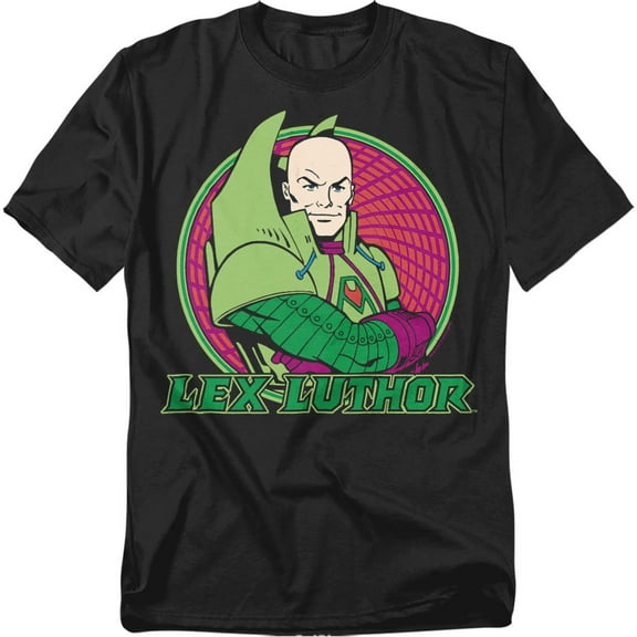 DC Comics T-Shirt Lex Luthor Unisex Graphic Tee For Men & Women