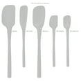 thumbnail image 5 of Flex-Core Spatula All Silicone High Heat Resistant 5 Piece Cooking Utensils Set - Includes Non-Stick Spatula, Spoonula, Jar Scraper, and Mini | BPA-Free Kitchen | Ergonomic Design, 5 of 6