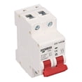 thumbnail image 3 of RankomuD C Circuit Breaker Interruptor Automático en Riel DIN 2P 63A 6KA para PV Solar 1000V, 3 of 8
