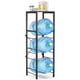 thumbnail image 1 of Soporte para jarras de agua Housolution de 3 niveles para botellas de 5 galones, negro, 1 of 9
