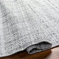 thumbnail image 5 of Hauteloom Anane Recycled Material Living Room, Bedroom Area Rug - Traditional, Transitional - Black, Light Slate, Medium Gray - 8' x 10', 5 of 9