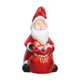 thumbnail image 2 of Figura de Papá Noel para decoración navideña, adorno de resina, escultura navideña para chimenea de patio, 2 of 9