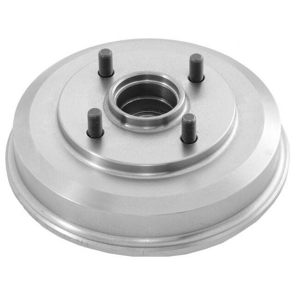 Rear Brake Drum with Bearing - Compatible with 2000 - 2008 Ford Focus 2001 2002 2003 2004 2005 2006 2007