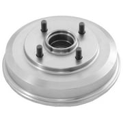 Rear Brake Drum with Bearing - Compatible with 2000 - 2008 Ford Focus 2001 2002 2003 2004 2005 2006 2007