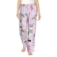thumbnail image 2 of Goofa No Drama Llama Printed Soft Pajama Pants for Women, Wide Leg Comfy Casual Lounge Yoga Pants-XX-Large, 2 of 9