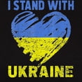 thumbnail image 3 of CafePress - Ukrainian Lover I Stand With Ukraine Heart T Shirt - Women's Traditional Fit Dark T-Shirt, 3 of 4