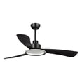 thumbnail image 6 of Ceiling Fan with Lights Remote Control,52"Black Ceiling Fan with 3 Color Temperature,3 Reversible Blade for Bedroom, Indoor/Outdoor Use, 6 of 16