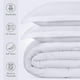 thumbnail image 2 of Juego de edredón Utopia Bedding para todas las estaciones, blanco, con 2 fundas de almohada, 2 of 8