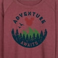 thumbnail image 3 of Mickey & Friends - Adventure Awaits - Women's Lightweight French Terry Long Sleeve Shirt, 3 of 5
