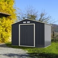 thumbnail image 4 of Cobertizo de Metal Costway Caseta Jardin 277 x 191 x 202 cm, 4 of 9