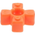 thumbnail image 1 of OULII Flexible Jaw Coupling Mat Rubber Orange Coupling 1Pack, 1 of 8