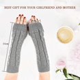 thumbnail image 5 of Women's Gs, 2 Ps Of Warm Knitted Finrless Mittens, 5 of 5