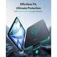 thumbnail image 3 of ESR 2-Pack Armorite Screen Protector Compatible with iPad Air 11 Inch M4/M3/M2 (2026-2024, 8th/7th/6th Gen), Military-Grade 9H Tempered Glass with UltraFit Tray, HD Clarity & Bubble-Free, 3 of 9