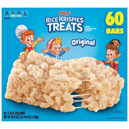 UPC: 0038000171208 | Kellogg s Rice Krispies Treats  0.78 oz  60-count