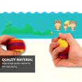 thumbnail image 3 of LEEYNEER Yarn Balls Sandbag Toy Assorted Color 5Pack 2.2in Woolen Yarn, 3 of 6